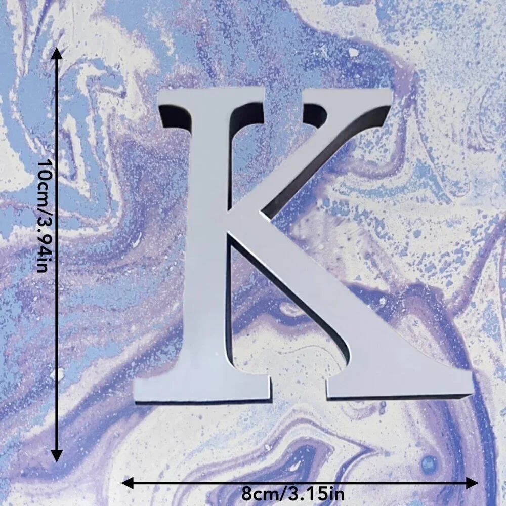 💖3/$15💖 3D Acrylic Mirror Wall Sticker Letter 